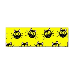 Cats Heads Pattern Design Sticker (bumper) by pakminggu