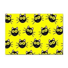 Cats Heads Pattern Design Sticker A4 (100 Pack) by pakminggu