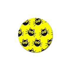 Cats Heads Pattern Design Golf Ball Marker (10 Pack) by pakminggu