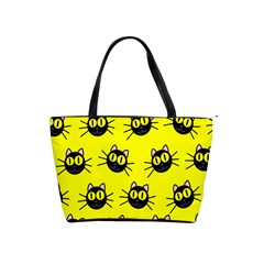 Cats Heads Pattern Design Classic Shoulder Handbag by pakminggu