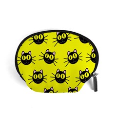 Cats Heads Pattern Design Accessory Pouch (small) by pakminggu