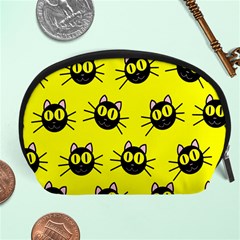 Cats Heads Pattern Design Accessory Pouch (large) by pakminggu