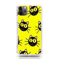 Cats Heads Pattern Design Iphone 11 Pro Max 6 5 Inch Tpu Uv Print Case by pakminggu