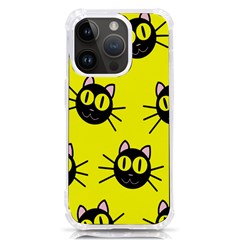 Cats Heads Pattern Design Iphone 14 Pro Tpu Uv Print Case by pakminggu