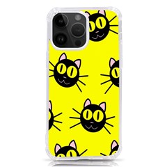 Cats Heads Pattern Design Iphone 14 Pro Max Tpu Uv Print Case by pakminggu