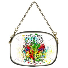 Brain Mind Psychology Idea Hearts Chain Purse (two Sides) by pakminggu