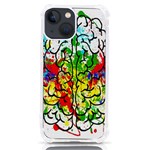 Brain Mind Psychology Idea Hearts iPhone 13 mini TPU UV Print Case Front