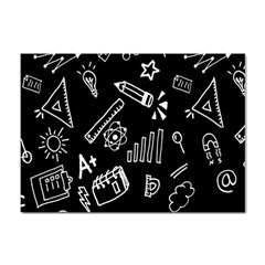 Knowledge Drawing Education Science Sticker A4 (100 Pack) by pakminggu