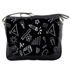 Knowledge Drawing Education Science Messenger Bag by pakminggu