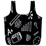 Knowledge Drawing Education Science Full Print Recycle Bag (XXL) Front