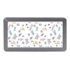 Doodle Pattern Memory Card Reader (mini)