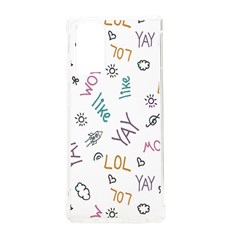 Doodle Pattern Samsung Galaxy Note 20 Tpu Uv Case by pakminggu