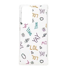 Doodle Pattern Samsung Galaxy Note 20 Ultra Tpu Uv Case by pakminggu