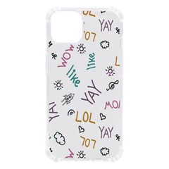 Doodle Pattern Iphone 13 Tpu Uv Print Case