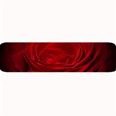 Rose Red Rose Red Flower Petals Waves Glow Large Bar Mat by pakminggu