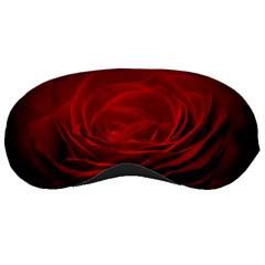 Rose Red Rose Red Flower Petals Waves Glow Sleeping Mask by pakminggu