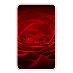 Rose Red Rose Red Flower Petals Waves Glow Memory Card Reader (rectangular) by pakminggu