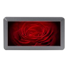 Rose Red Rose Red Flower Petals Waves Glow Memory Card Reader (mini) by pakminggu