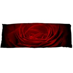 Rose Red Rose Red Flower Petals Waves Glow Body Pillow Case Dakimakura (two Sides) by pakminggu