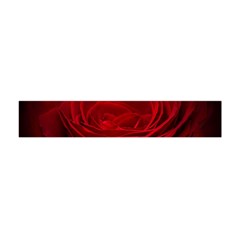 Rose Red Rose Red Flower Petals Waves Glow Premium Plush Fleece Scarf (mini) by pakminggu