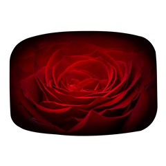 Rose Red Rose Red Flower Petals Waves Glow Mini Square Pill Box by pakminggu