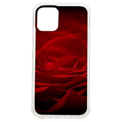 Rose Red Rose Red Flower Petals Waves Glow Iphone 12 Mini Tpu Uv Print Case	 by pakminggu