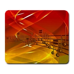 Music Notes Melody Note Sound Large Mousepad by pakminggu