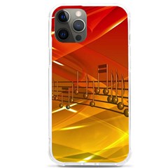 Music Notes Melody Note Sound Iphone 12 Pro Max Tpu Uv Print Case by pakminggu