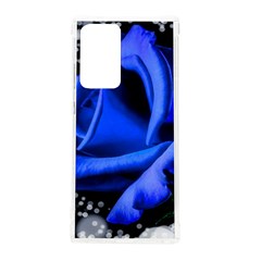 Blue Rose Roses Bloom Blossom Samsung Galaxy Note 20 Ultra Tpu Uv Case