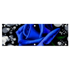 Blue Rose Roses Bloom Blossom Banner And Sign 6  X 2 