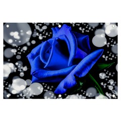 Blue Rose Roses Bloom Blossom Banner And Sign 6  X 4 