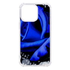 Blue Rose Roses Bloom Blossom Iphone 13 Pro Tpu Uv Print Case