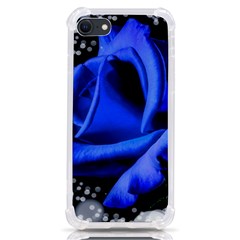 Blue Rose Roses Bloom Blossom Iphone Se by pakminggu