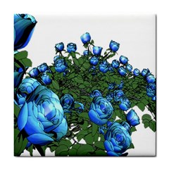 Flowers Roses Rose Nature Bouquet Tile Coaster by pakminggu