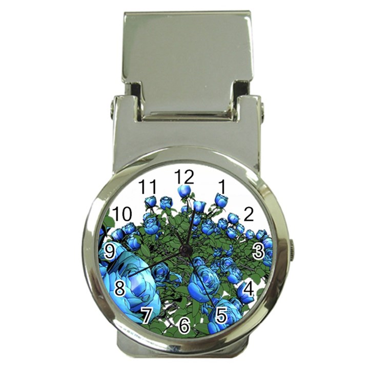 Flowers Roses Rose Nature Bouquet Money Clip Watches