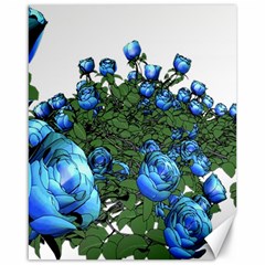 Flowers Roses Rose Nature Bouquet Canvas 16  X 20  by pakminggu