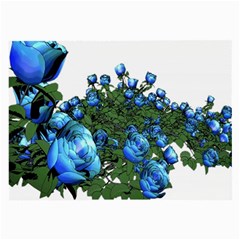 Flowers Roses Rose Nature Bouquet Large Glasses Cloth (2 Sides) by pakminggu