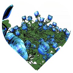 Flowers Roses Rose Nature Bouquet Wooden Puzzle Heart