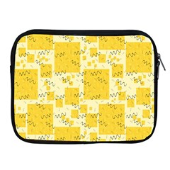 Party Confetti Yellow Squares Apple Ipad 2/3/4 Zipper Cases by pakminggu