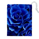 Roses Flowers Plant Romance Drawstring Pouch (5XL) Front