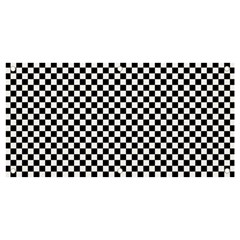 Background Black Board Checker Checkerboard Banner And Sign 4  X 2  by pakminggu