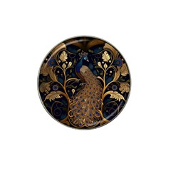 Peacock Plumage Bird  Pattern Graceful Hat Clip Ball Marker (10 Pack) by pakminggu