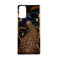 Peacock Plumage Bird  Pattern Graceful Samsung Galaxy Note 20 Tpu Uv Case by pakminggu