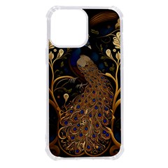 Peacock Plumage Bird  Pattern Graceful Iphone 13 Pro Max Tpu Uv Print Case by pakminggu