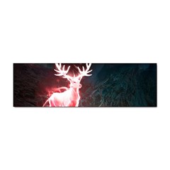 Deer Animal Moon Planet Space Fantasy Sticker Bumper (100 Pack) by pakminggu