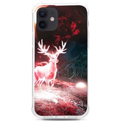 Deer Animal Moon Planet Space Fantasy iPhone 12/12 Pro TPU UV Print Case