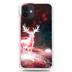 Deer Animal Moon Planet Space Fantasy iPhone 12 mini TPU UV Print Case	