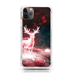 Deer Animal Moon Planet Space Fantasy iPhone 11 Pro Max 6.5 Inch TPU UV Print Case