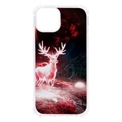 Deer Animal Moon Planet Space Fantasy Iphone 13 Tpu Uv Print Case