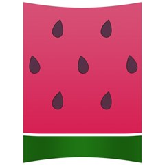 Watermelon Fruit Summer Red Fresh Food Healthy Back Support Cushion by pakminggu